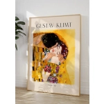Plakat Gustav Klimt - The Kiss 1907